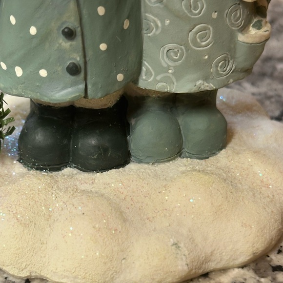 Crazy Mountain Snowman Tea Light Candle Holder - Green - Picture 6 of 15